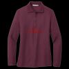 Women's Silk Touch Long Sleeve Polo Miniatura