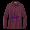 Women's Silk Touch Long Sleeve Polo Miniatura
