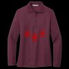 Women's Silk Touch Long Sleeve Polo Miniatura