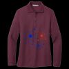 Women's Silk Touch Long Sleeve Polo Miniatura