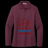 Women's Silk Touch Long Sleeve Polo Miniatura