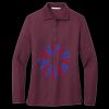 Women's Silk Touch Long Sleeve Polo Miniatura