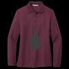 Women's Silk Touch Long Sleeve Polo Miniatura