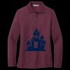 Women's Silk Touch Long Sleeve Polo Miniatura