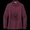 Women's Silk Touch Long Sleeve Polo Miniatura