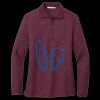 Women's Silk Touch Long Sleeve Polo Miniatura
