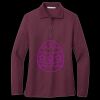 Women's Silk Touch Long Sleeve Polo Miniatura