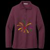 Women's Silk Touch Long Sleeve Polo Miniatura