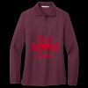 Women's Silk Touch Long Sleeve Polo Miniatura