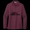 Women's Silk Touch Long Sleeve Polo Miniatura