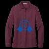 Women's Silk Touch Long Sleeve Polo Miniatura