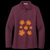 Women's Silk Touch Long Sleeve Polo Miniatura