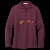 Women's Silk Touch Long Sleeve Polo Miniatura