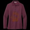 Women's Silk Touch Long Sleeve Polo Miniatura
