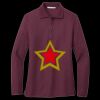 Women's Silk Touch Long Sleeve Polo Miniatura