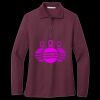 Women's Silk Touch Long Sleeve Polo Miniatura