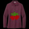 Women's Silk Touch Long Sleeve Polo Miniatura