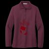 Women's Silk Touch Long Sleeve Polo Miniatura
