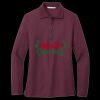 Women's Silk Touch Long Sleeve Polo Miniatura