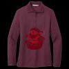 Women's Silk Touch Long Sleeve Polo Miniatura