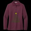 Women's Silk Touch Long Sleeve Polo Miniatura