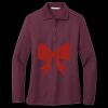 Women's Silk Touch Long Sleeve Polo Miniatura