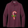 Women's Silk Touch Long Sleeve Polo Miniatura