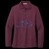 Women's Silk Touch Long Sleeve Polo Miniatura
