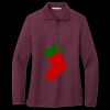 Women's Silk Touch Long Sleeve Polo Miniatura