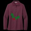 Women's Silk Touch Long Sleeve Polo Miniatura