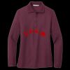 Women's Silk Touch Long Sleeve Polo Miniatura