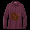 Women's Silk Touch Long Sleeve Polo Miniatura