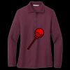 Women's Silk Touch Long Sleeve Polo Miniatura