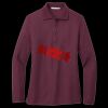Women's Silk Touch Long Sleeve Polo Miniatura