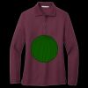 Women's Silk Touch Long Sleeve Polo Miniatura