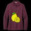 Women's Silk Touch Long Sleeve Polo Miniatura