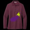 Women's Silk Touch Long Sleeve Polo Miniatura