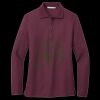 Women's Silk Touch Long Sleeve Polo Miniatura