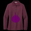 Women's Silk Touch Long Sleeve Polo Miniatura