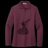 Women's Silk Touch Long Sleeve Polo Miniatura