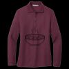 Women's Silk Touch Long Sleeve Polo Miniatura