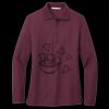 Women's Silk Touch Long Sleeve Polo Miniatura