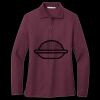Women's Silk Touch Long Sleeve Polo Miniatura
