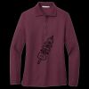 Women's Silk Touch Long Sleeve Polo Miniatura