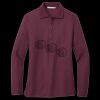Women's Silk Touch Long Sleeve Polo Miniatura