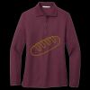 Women's Silk Touch Long Sleeve Polo Miniatura