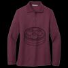 Women's Silk Touch Long Sleeve Polo Miniatura