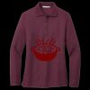 Women's Silk Touch Long Sleeve Polo Miniatura