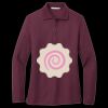 Women's Silk Touch Long Sleeve Polo Miniatura