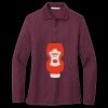 Women's Silk Touch Long Sleeve Polo Miniatura